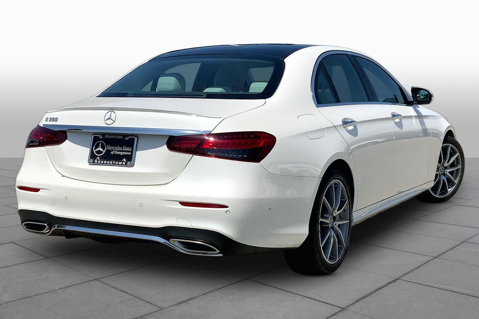 Certified Used 2022 MANUFAKTUR Diamond White Mercedes-Benz E 350 image 12