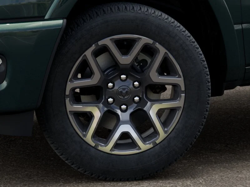 New 2026 Serrano-Green Metallic Exterior Paint RAM Laramie image 35