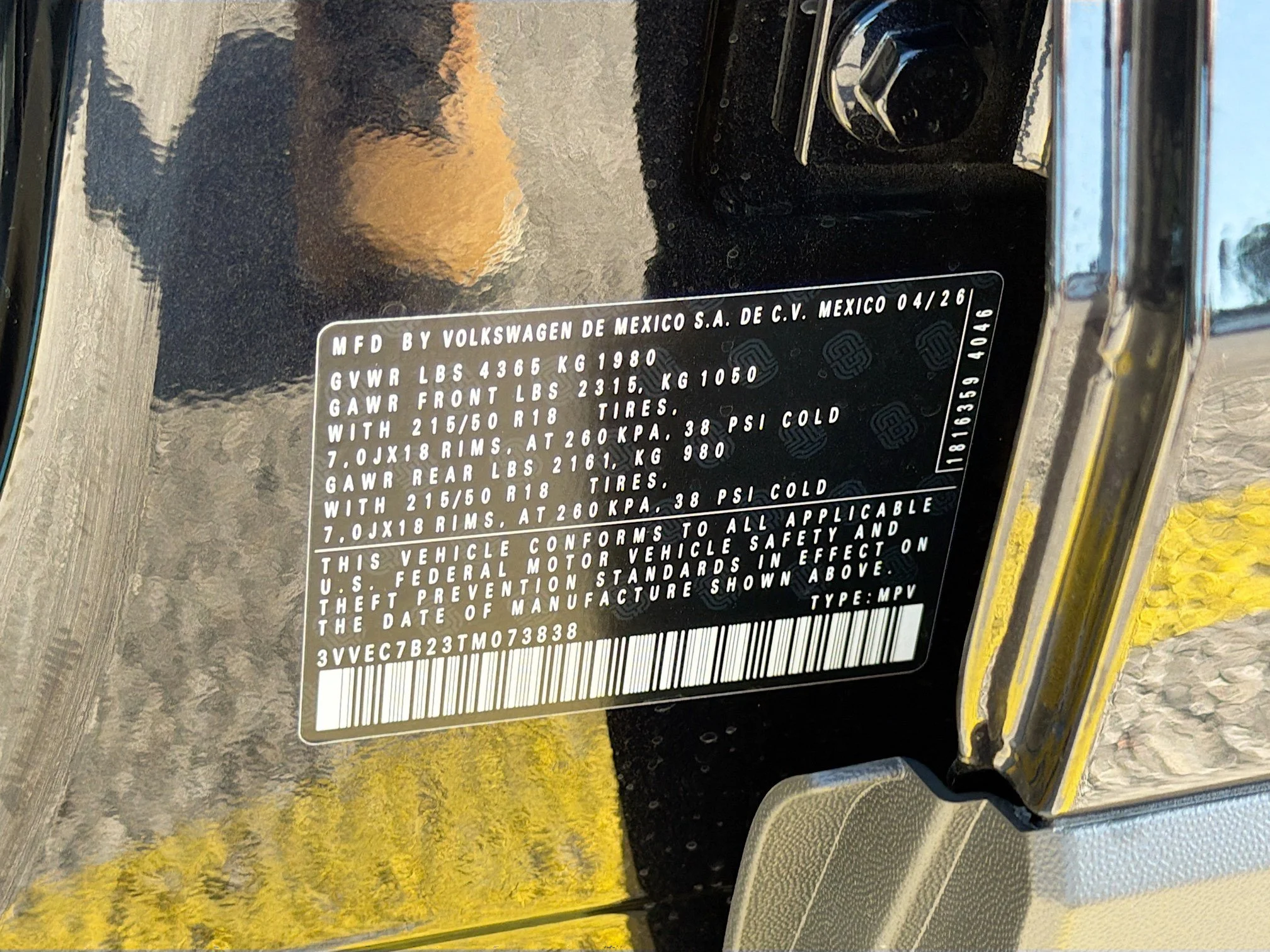 New 2026 Black Volkswagen SE image 40