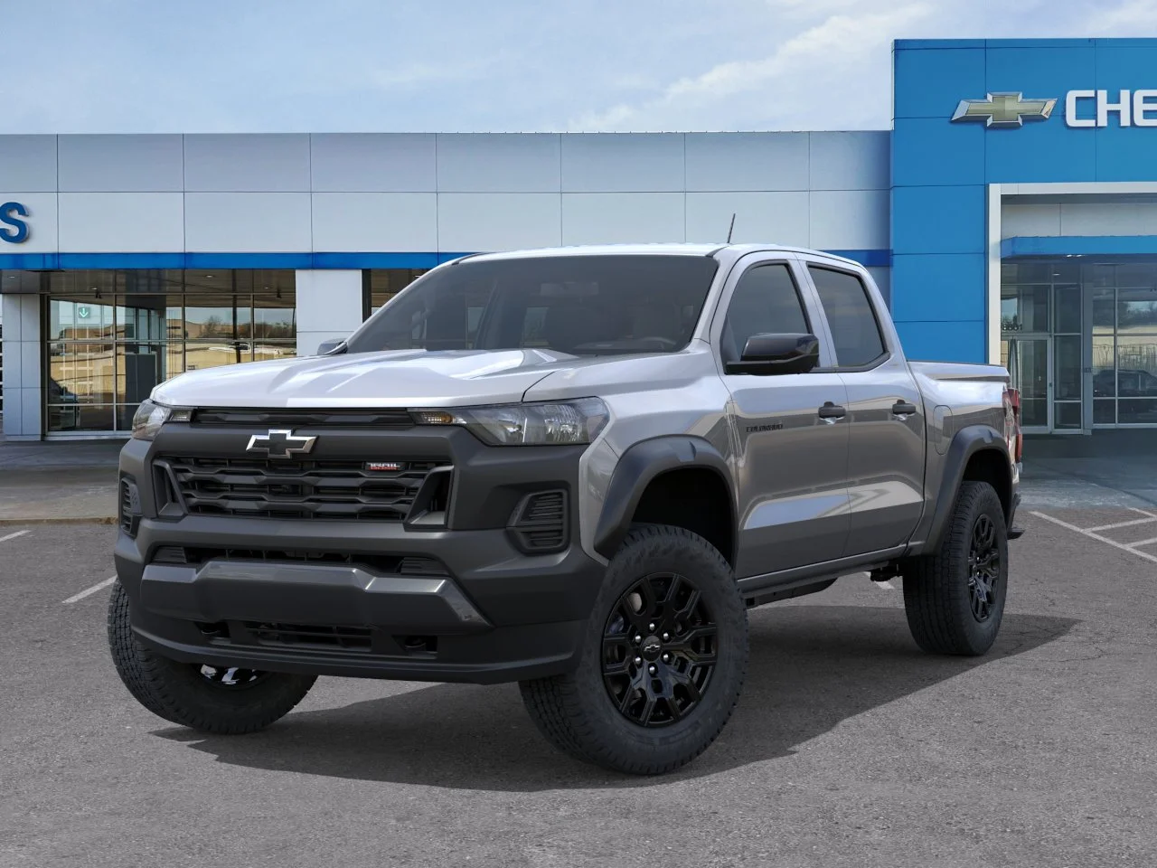 New 2026 Sterling Gray Metallic Chevrolet Trail Boss image 6
