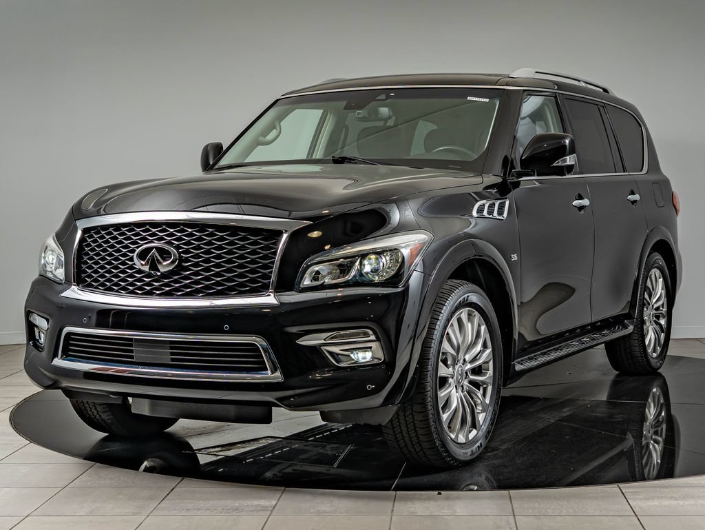 Used 2017 Black Obsidian INFINITI  image 1
