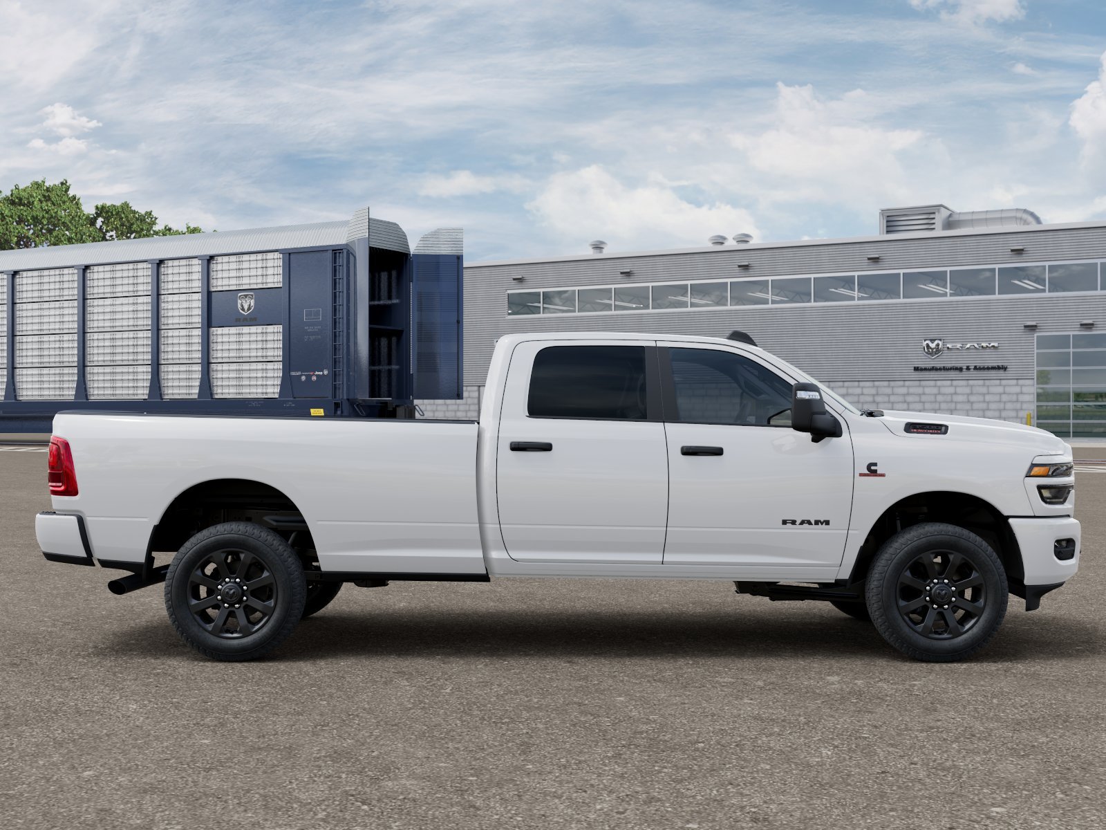 New 2027 Bright White Clearcoat RAM Big Horn image 12