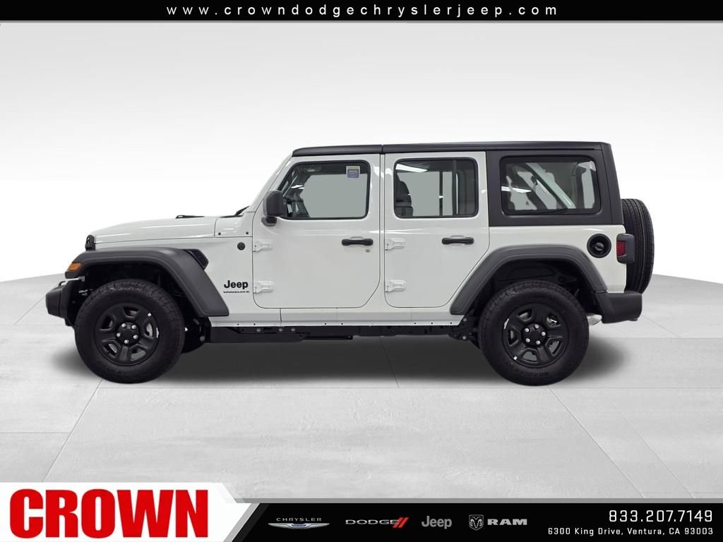 New 2026 Bright White Clear-Coat Exterior Paint Jeep Sport image 8