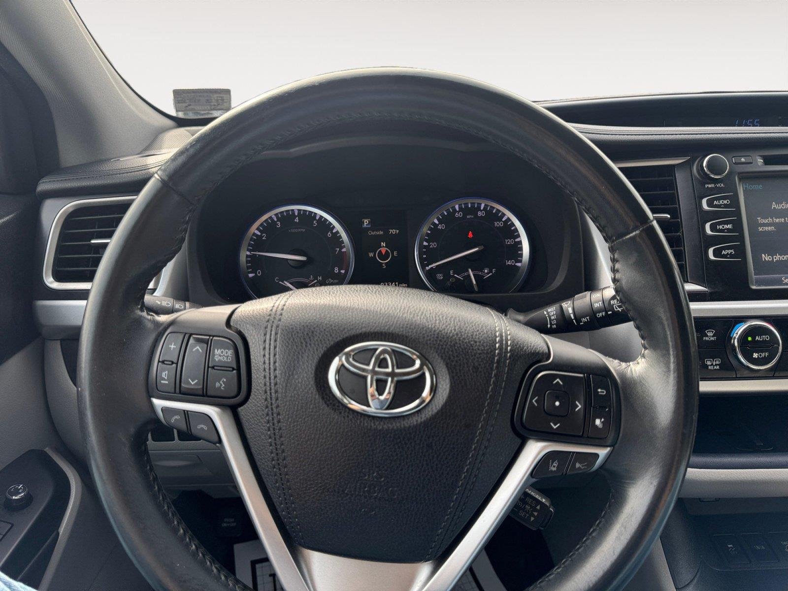 Used 2017 Midnight Black Metallic Toyota XLE image 12