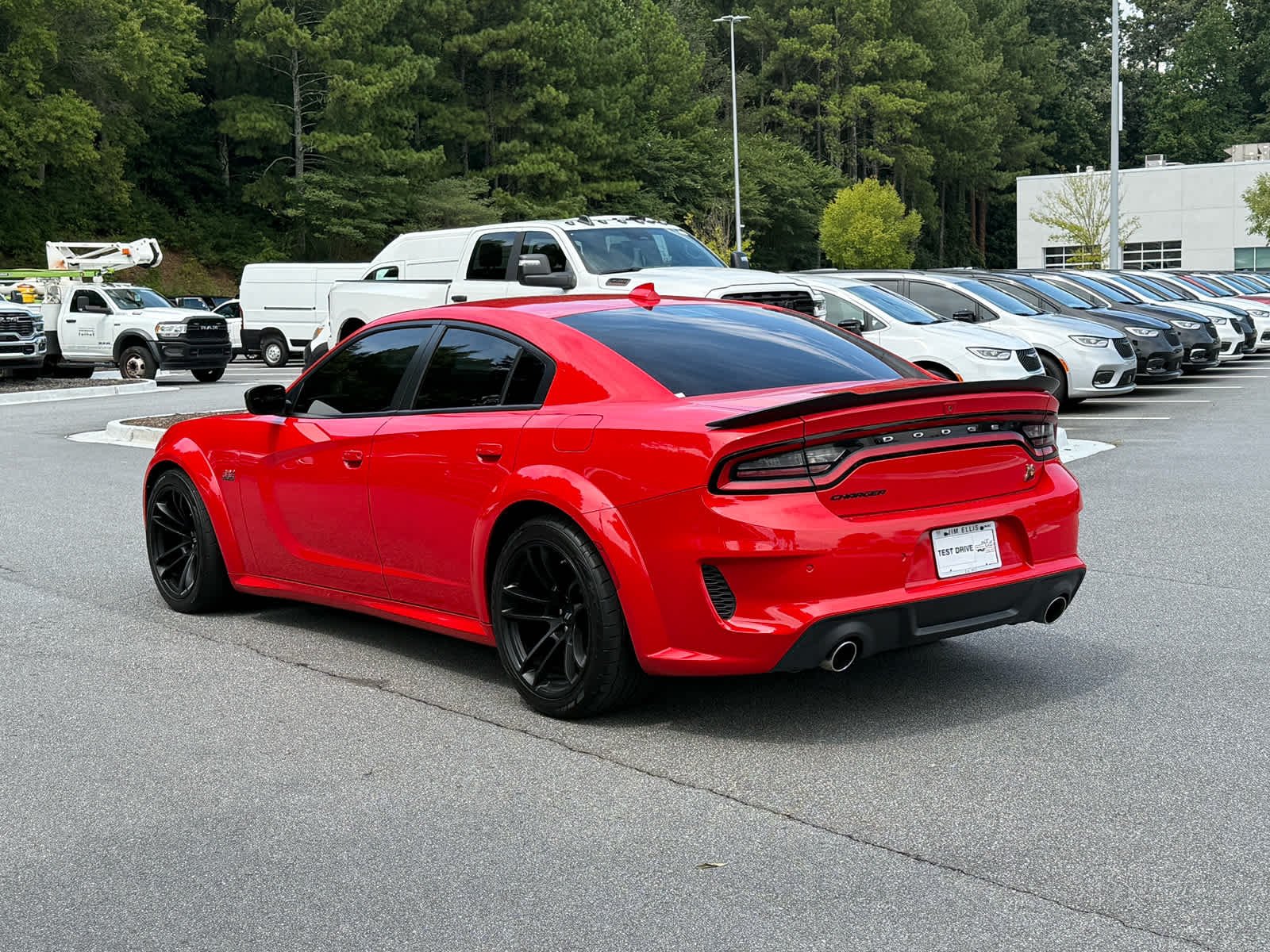 Used 2023 Torred Clearcoat Dodge Scat Pack Widebody image 3