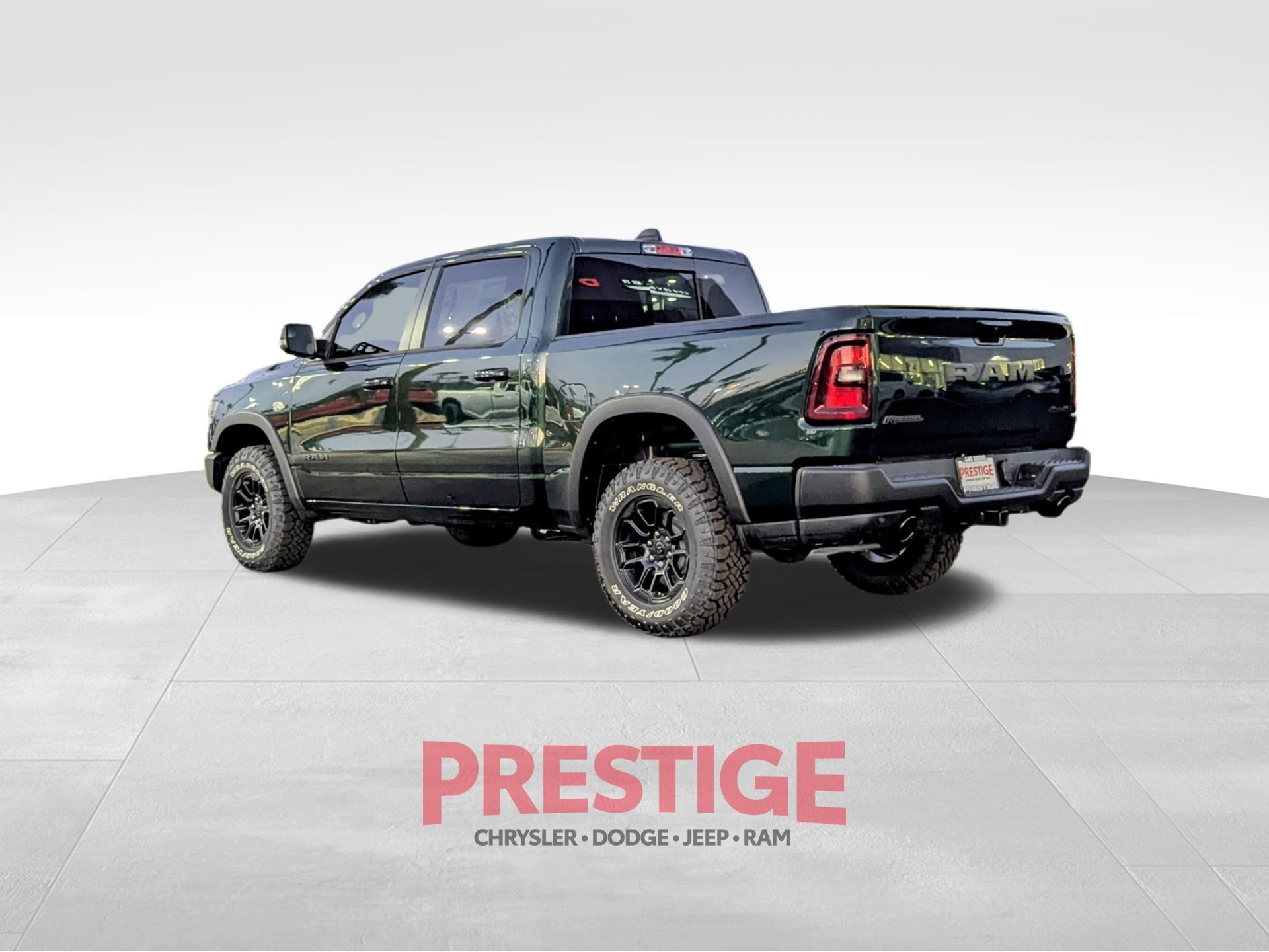 New 2026 Serrano-Green Metallic Exterior Paint RAM Rebel image 8