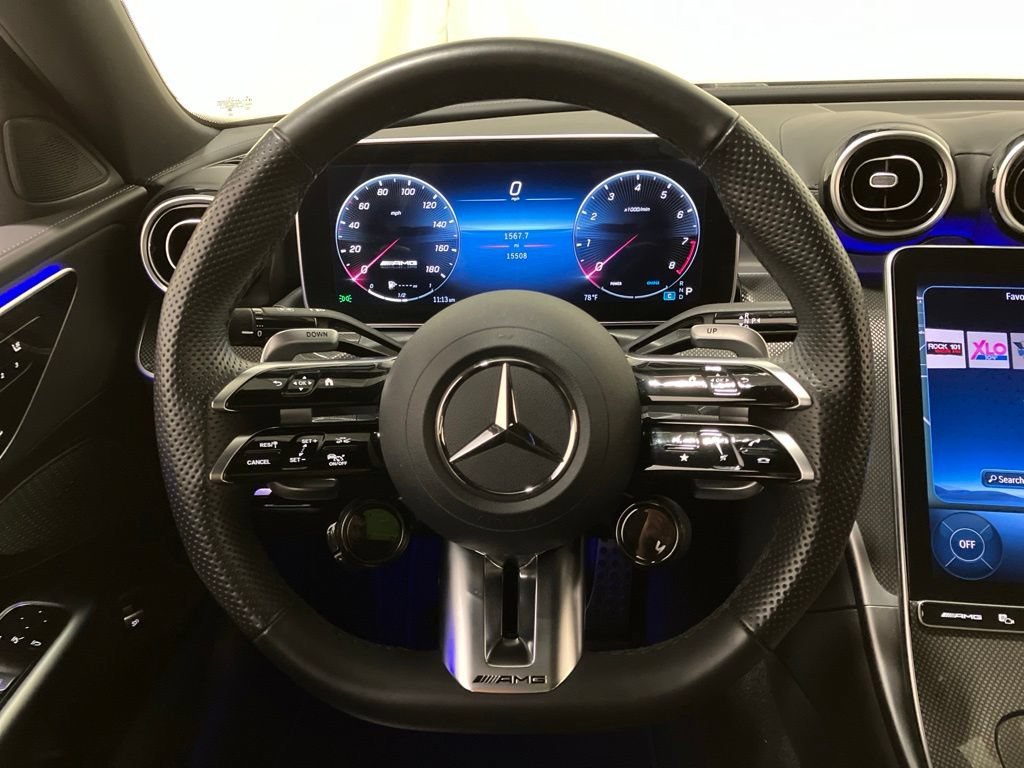 Used 2024 Black Mercedes-Benz AMG® C 43 image 4
