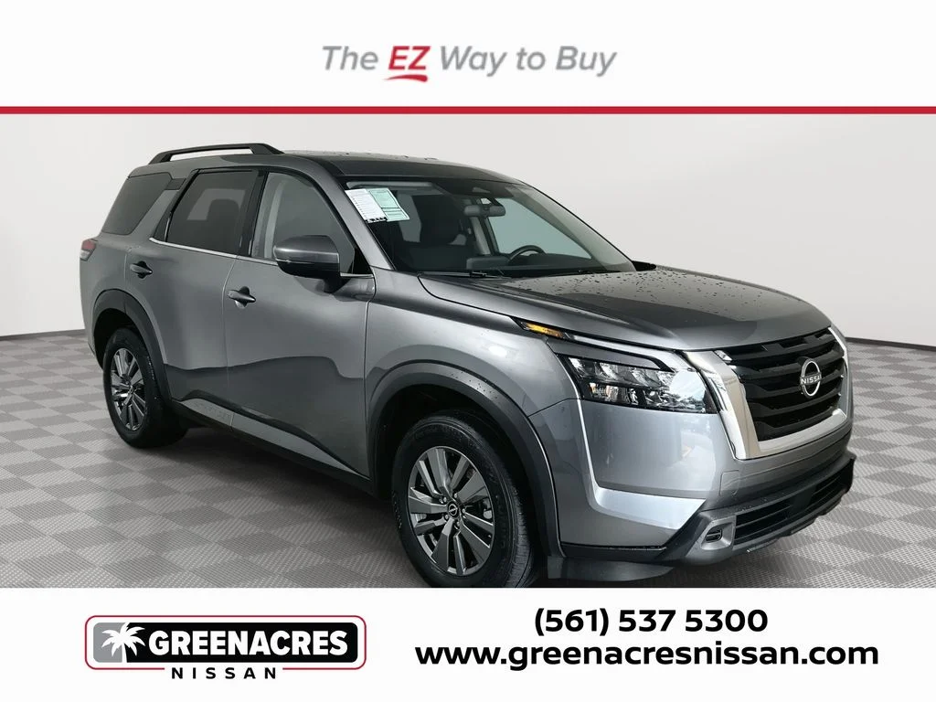 Certified Used 2025 Gray Nissan SV image 1