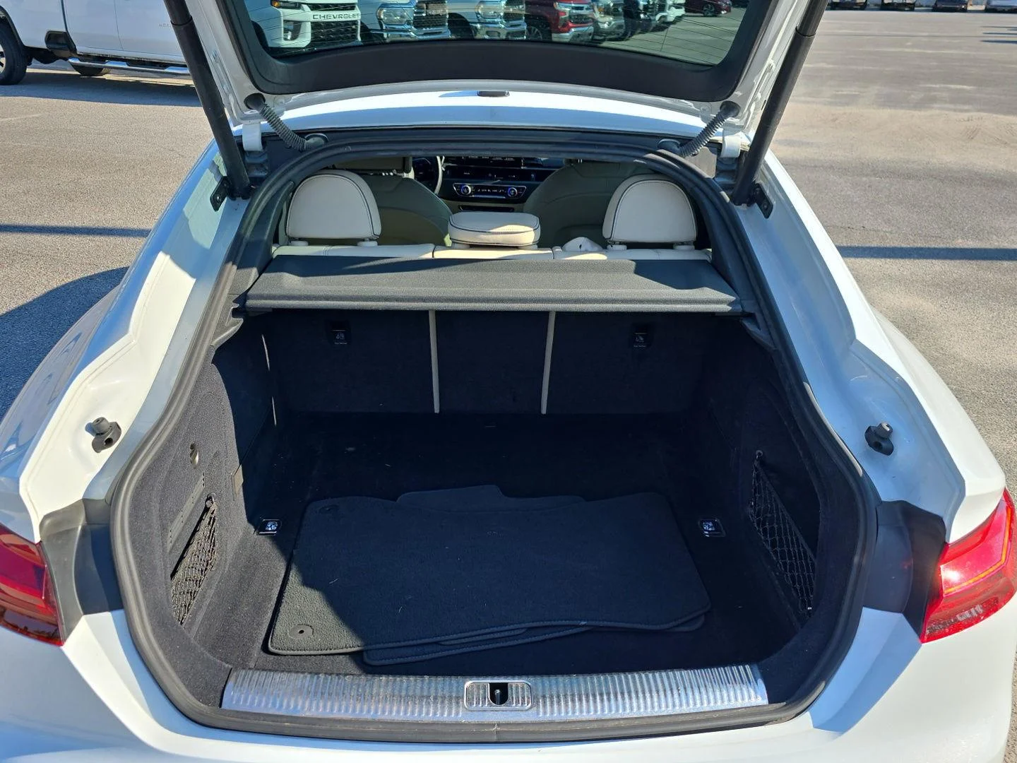 Used 2021 Glacier White Metallic Audi S line Premium Plus image 5