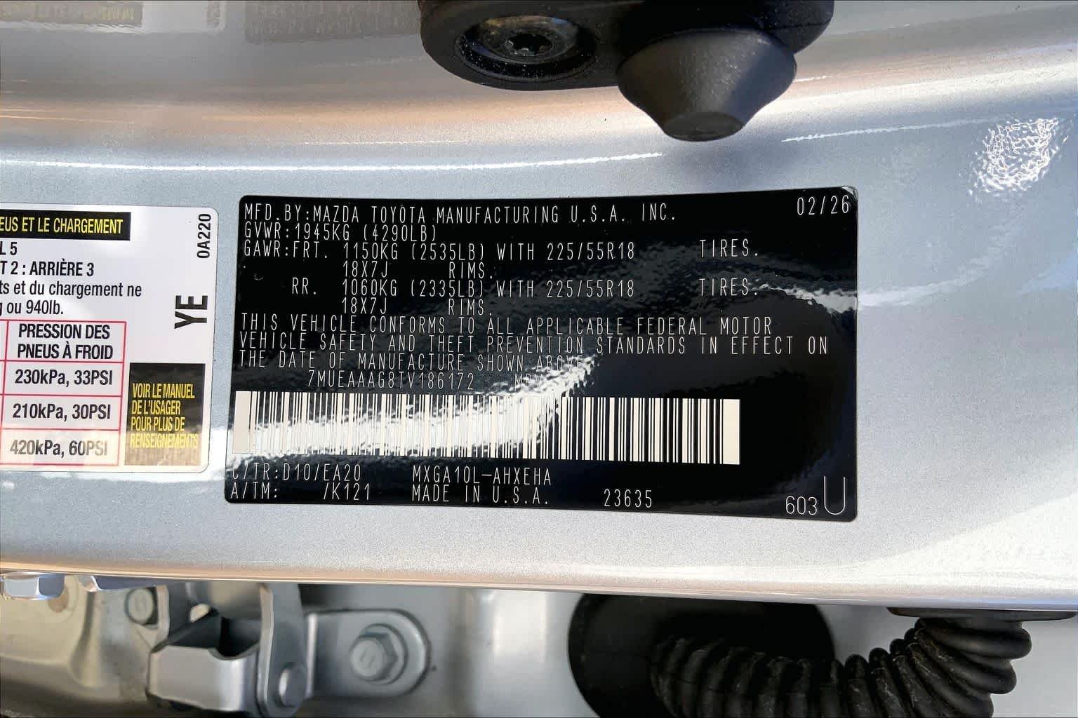 Used 2026 Sonic Silver Toyota XLE image 33