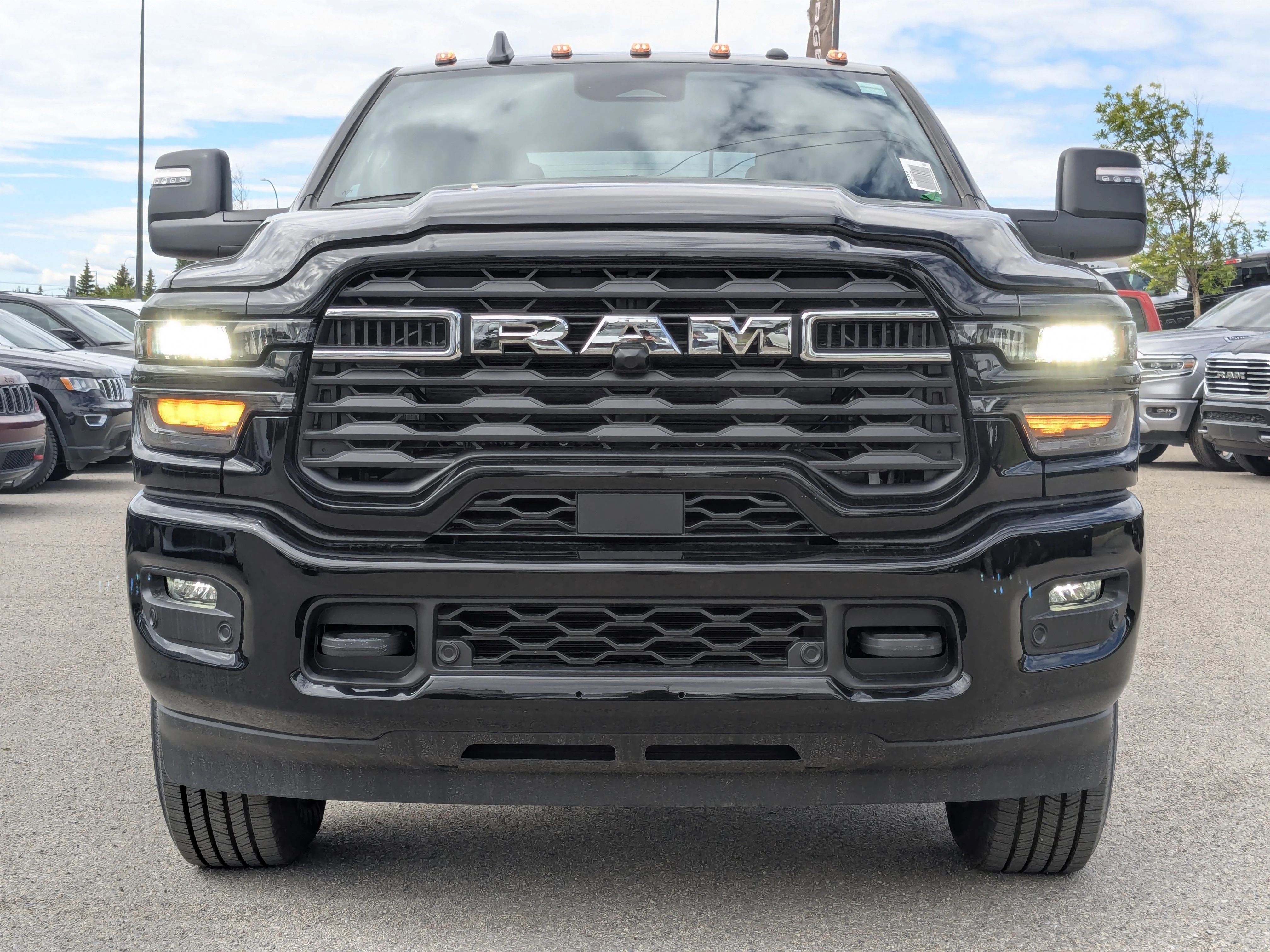 New 2026 Black RAM Big Horn - 6.7L HO Diesel - 12 Nav - Sport App Pkg - 5th Wheel/Gooseneck Prep - Alpine Audio & More image 3
