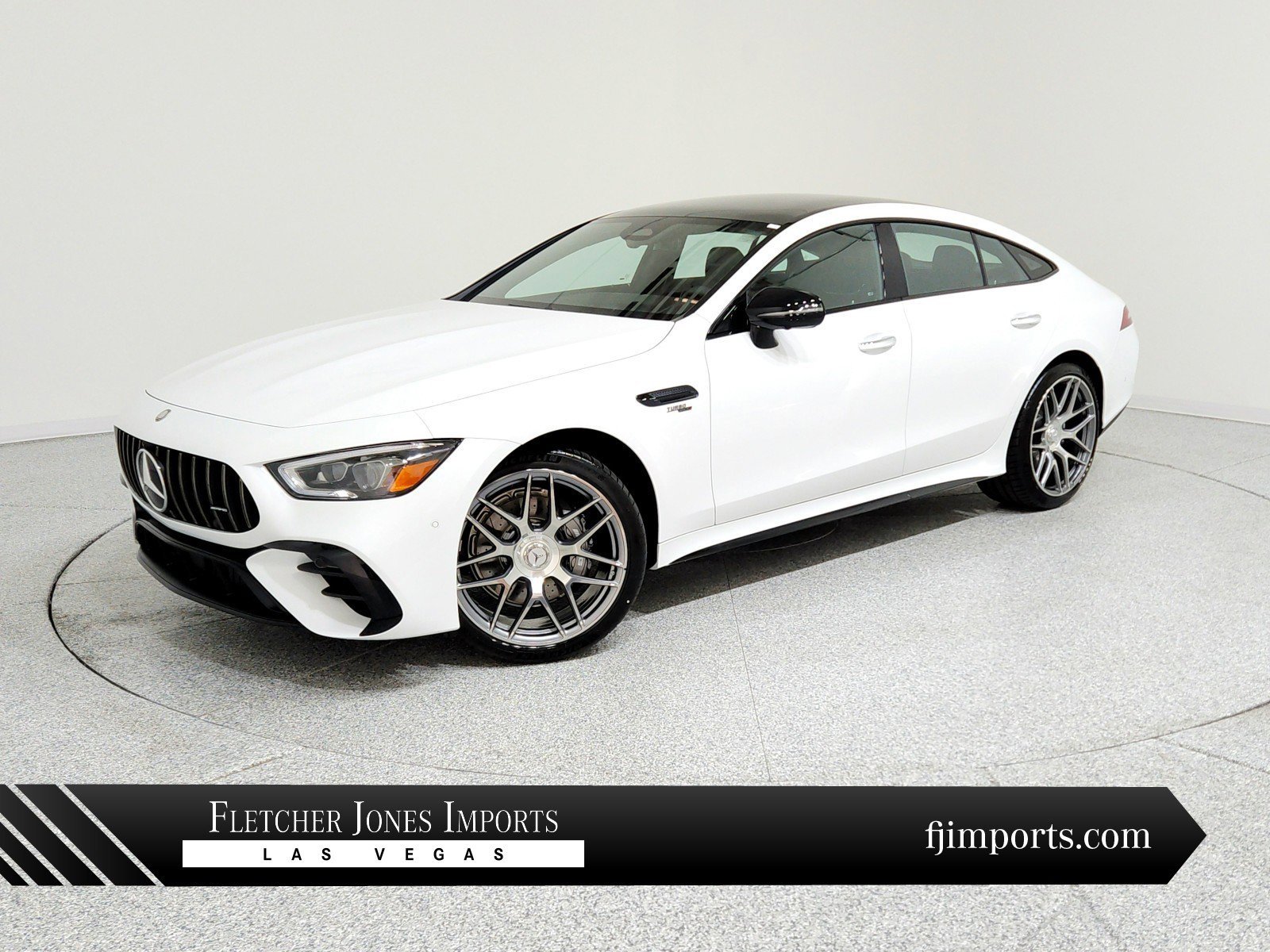 New 2026 MANUFAKTUR Moonlight White Metallic Mercedes-Benz AMG® GT 43 4-Door Coupe image 22