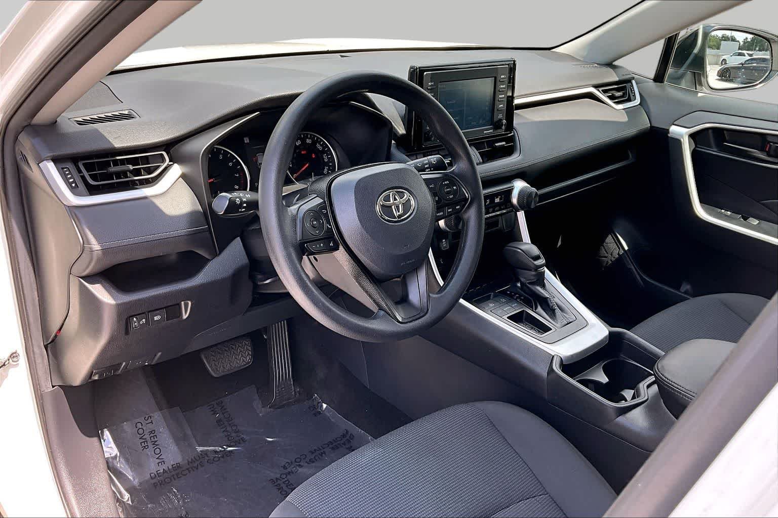 Used 2021 Super White Toyota LE image 18