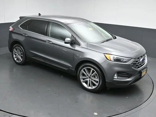 Certified Used 2024 Carbonized Gray Metallic Ford Titanium image 44