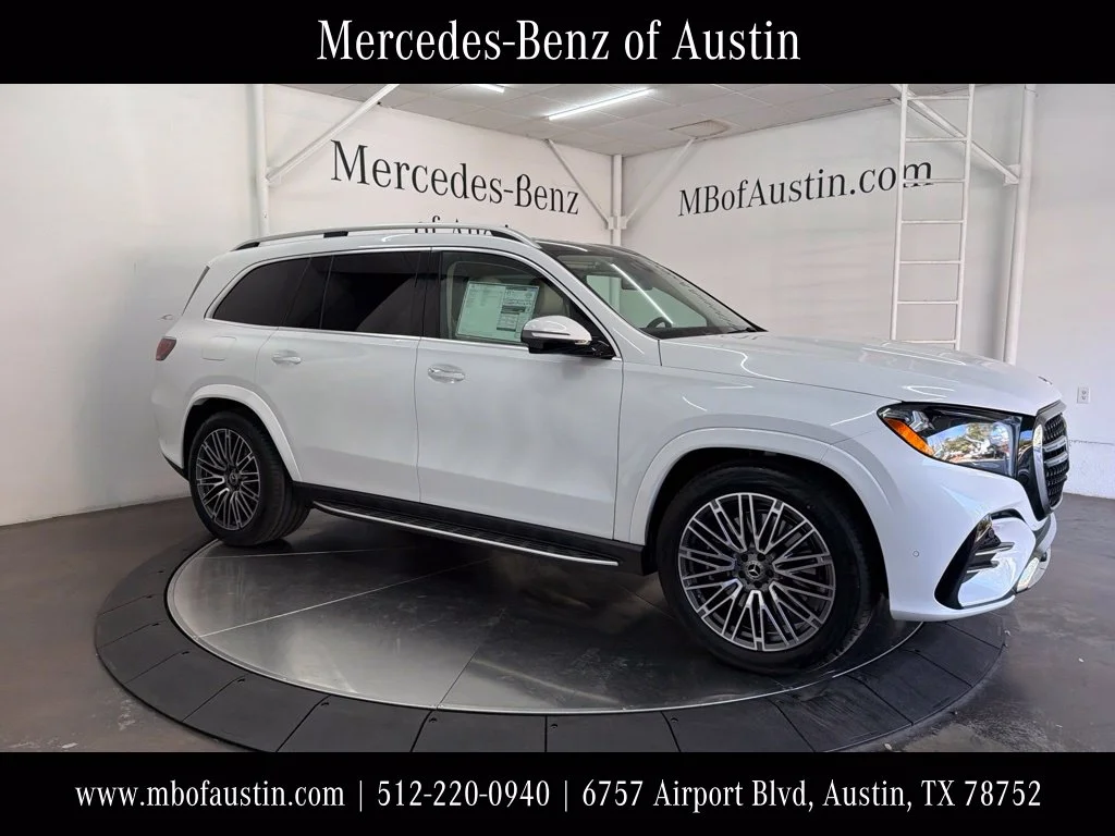 New 2027 White Mercedes-Benz GLS 450 image 1