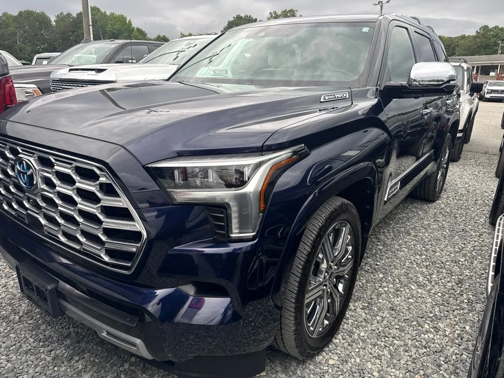 Used 2023 Blue Toyota Capstone image 1