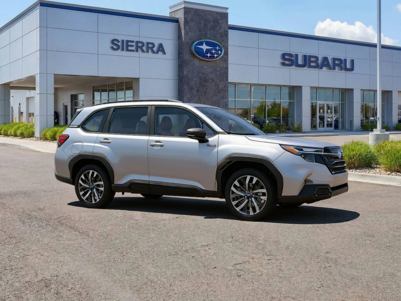 New 2026 ICE SILVER METALLIC Subaru Touring Hybrid image 15