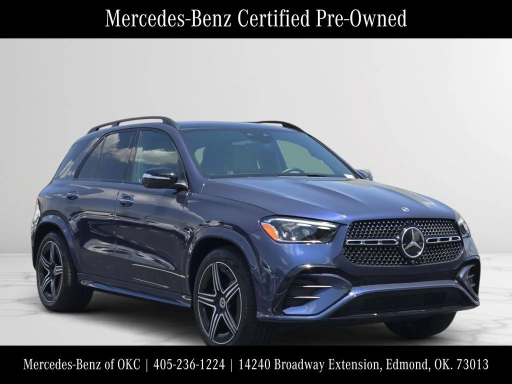Certified Used 2026 Twilight Blue Metallic Mercedes-Benz GLE 450 image 3