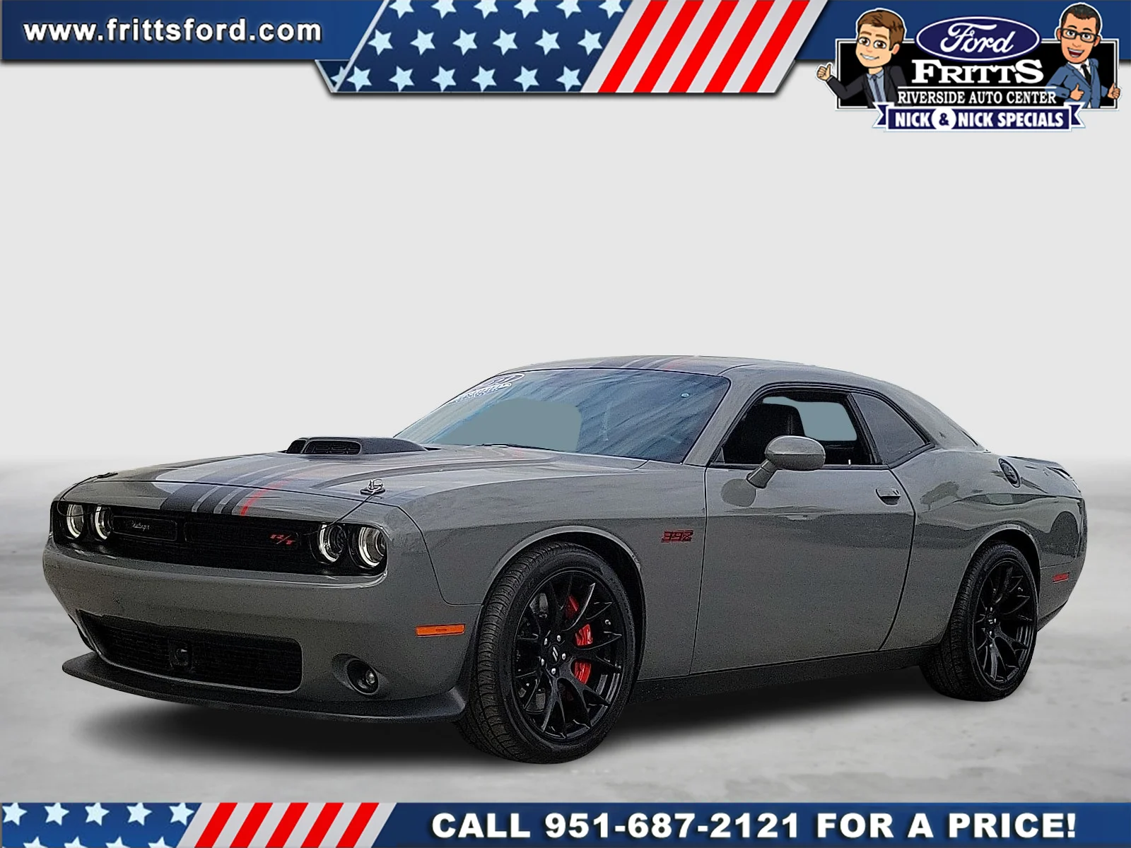 Certified Used 2023 Gray Clearcoat Dodge R/T Scat Pack image 1