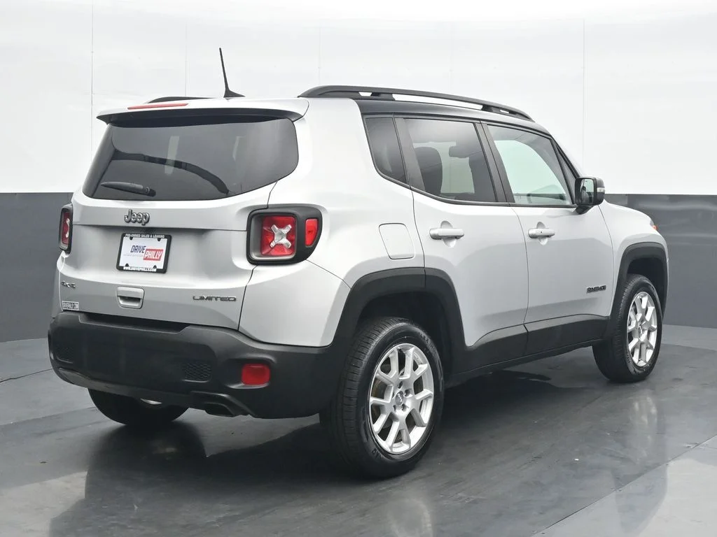 Used 2021 Silver Jeep Limited image 6
