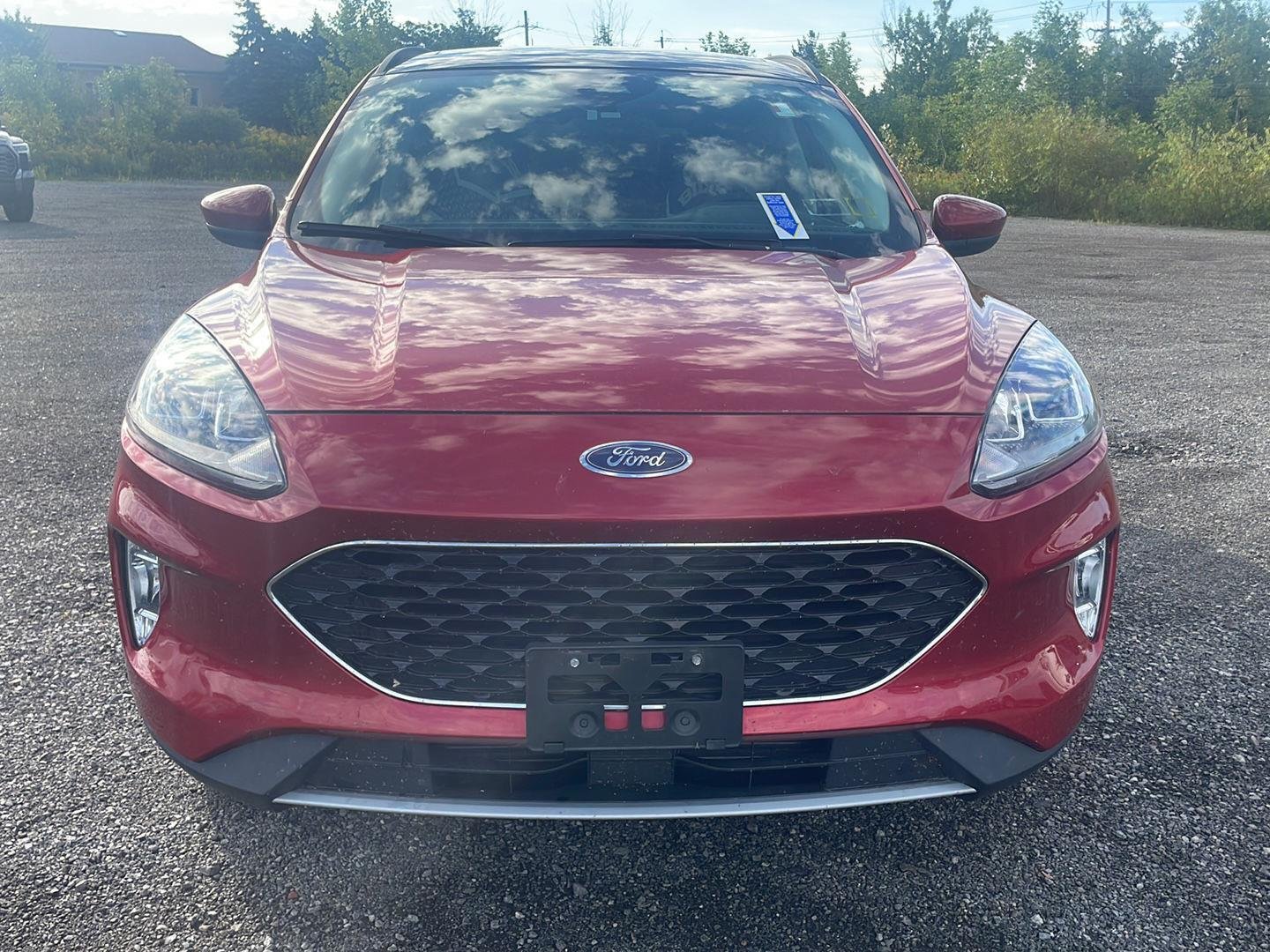 Used 2022 Rapid Red Metallic Tinted Clearcoat Ford SEL image 7