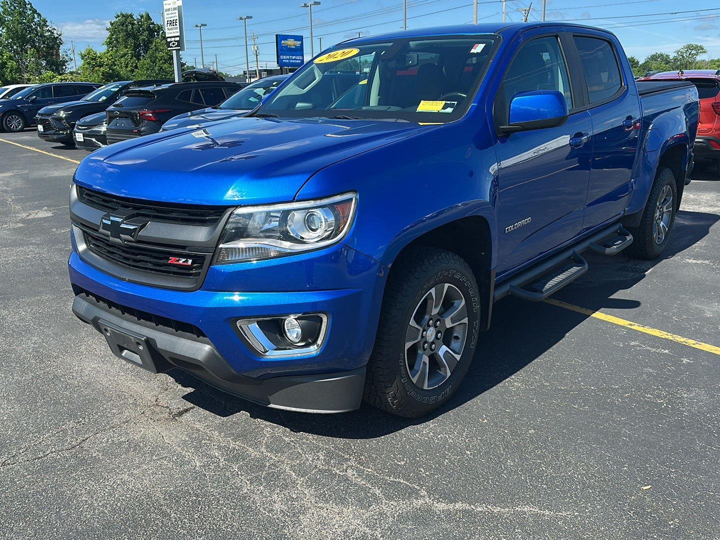 Used 2020 Kinetic Blue Metallic Chevrolet 4WD Z71 image 5
