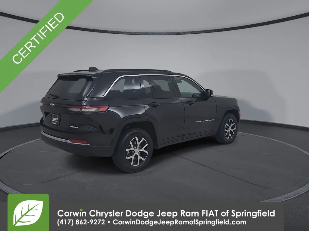 Certified Used 2025 Black Jeep Limited image 15