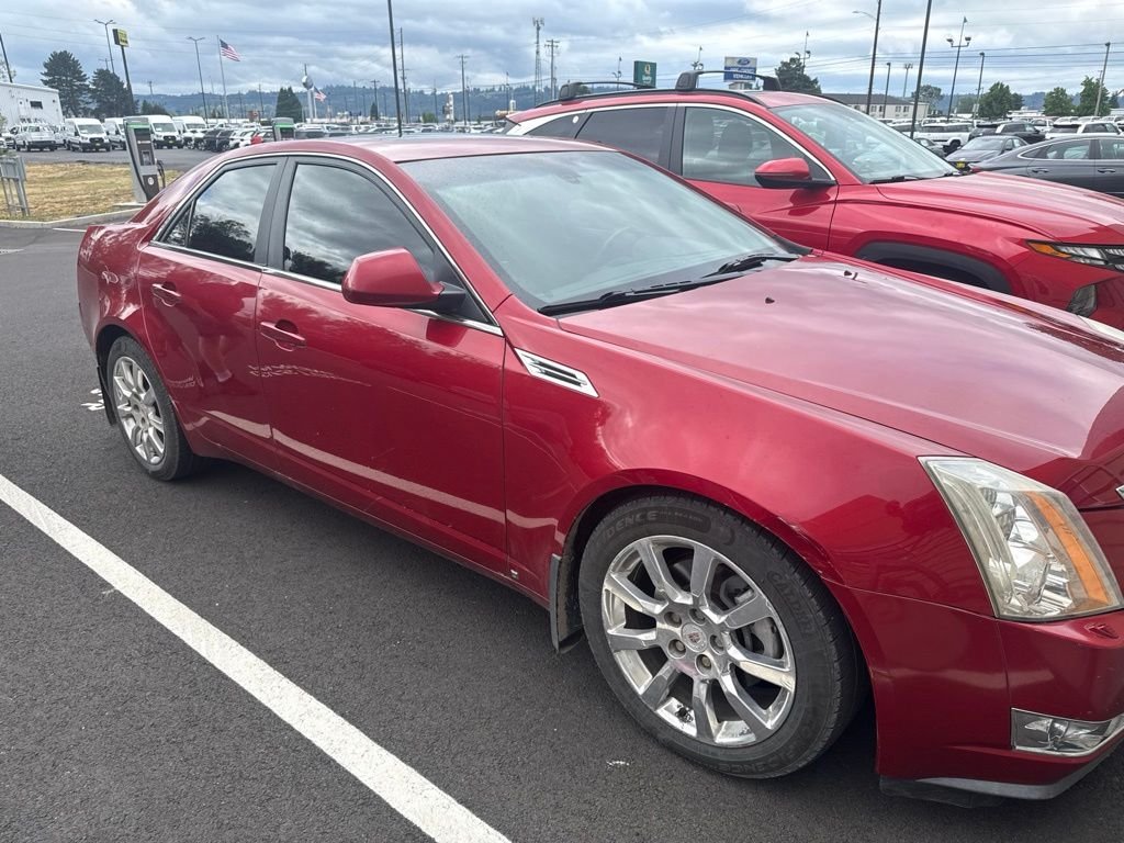 Used 2009 Crystal Red Tint Cadillac Base image 3