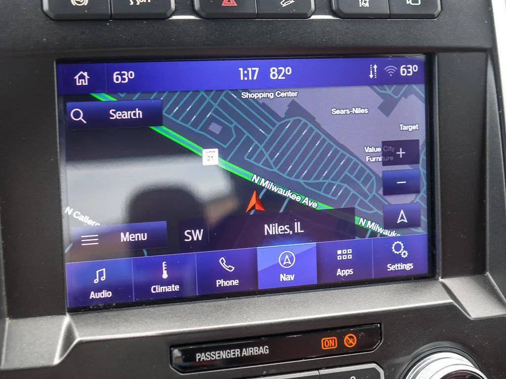 Used 2021 Antimatter Blue Metallic Ford King Ranch image 23