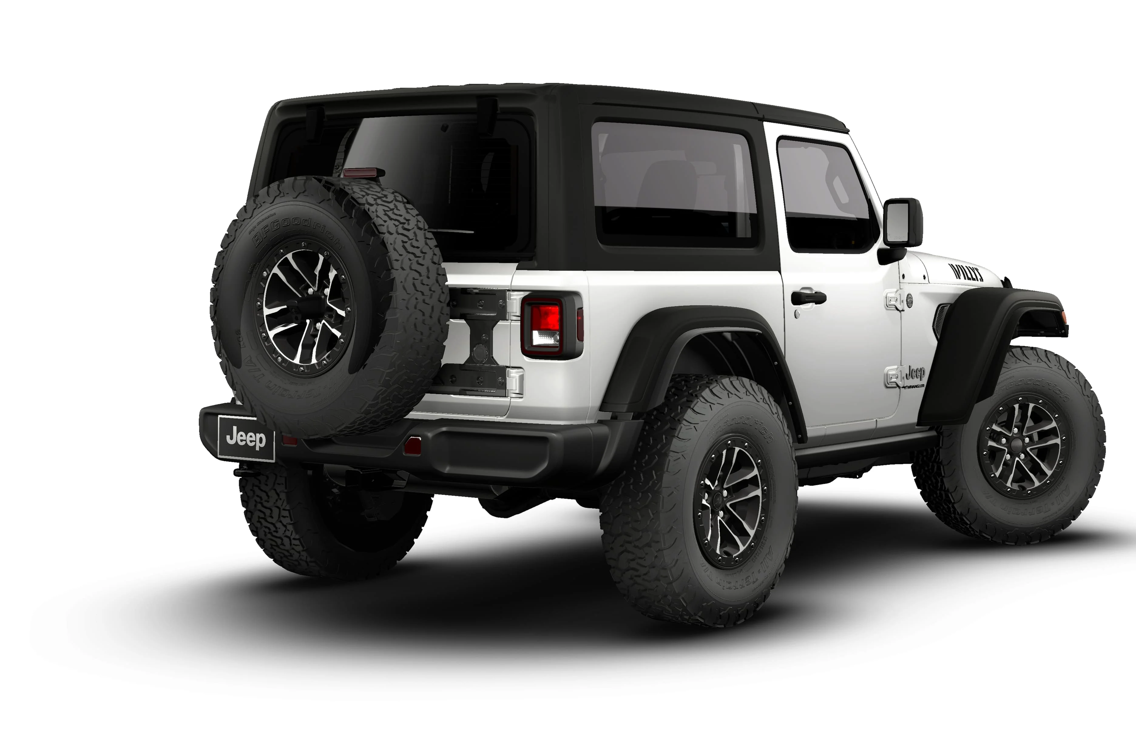 New 2026 Bright White Clear-Coat Exterior Paint Jeep Willys image 14