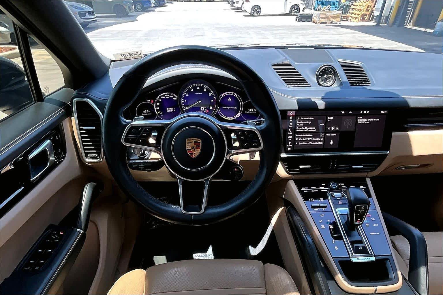 Certified Used 2020 White Porsche E-Hybrid image 13