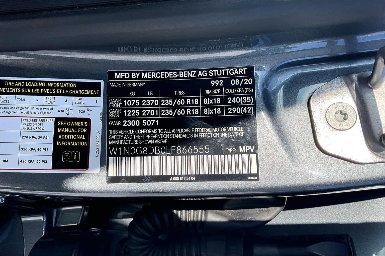 Used 2020 Selenite Grey Metallic Mercedes-Benz GLC 300 image 31