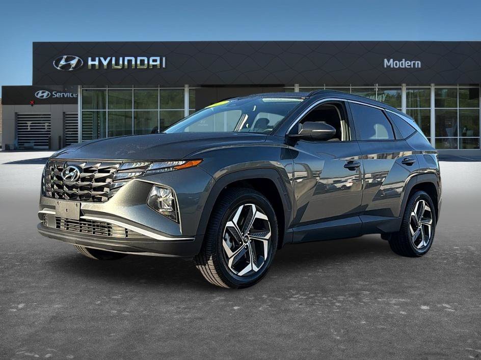 Certified Used 2022 Amazon Gray Hyundai SEL image 1