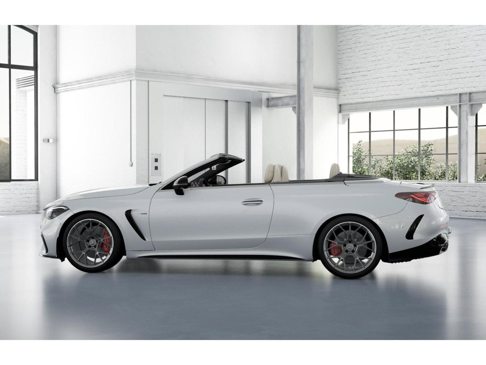 New 2027 MANUFAKTUR Moonlight White Metallic Mercedes-Benz AMG® CLE 53 4MATIC+ Cabriolet image 33