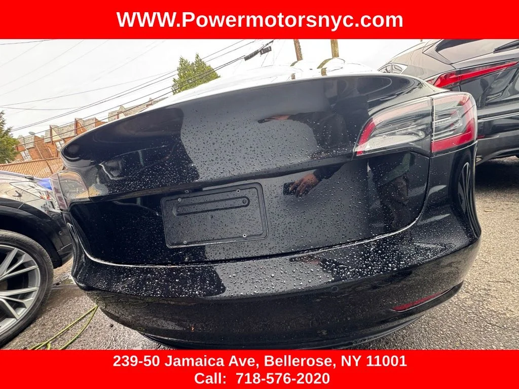 Used 2021 Black Tesla Standard Range Plus image 6