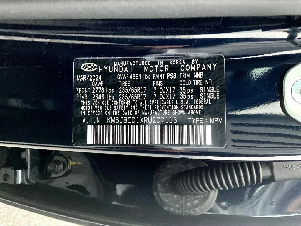 Used 2024 Blue Hyundai Blue image 22