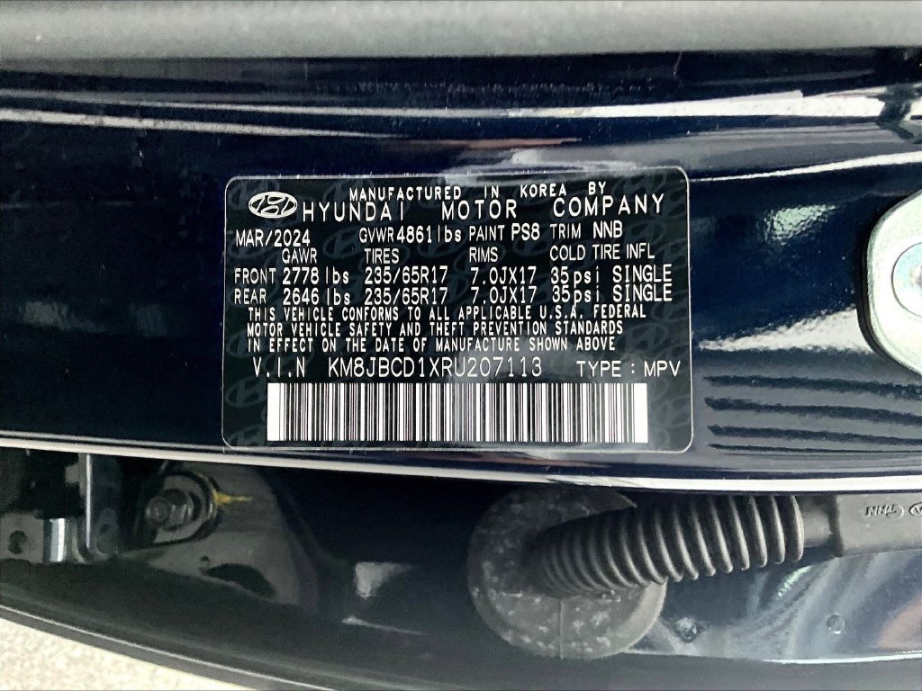 Certified Used 2024 Blue Hyundai Blue image 22