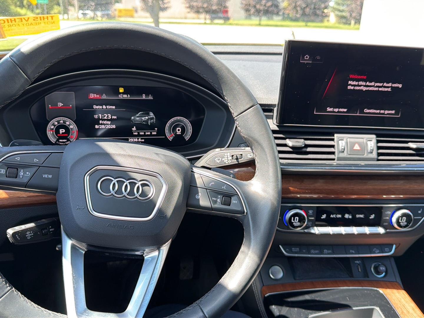 Used 2023 Florett Silver Metallic Audi S line Premium Plus image 16