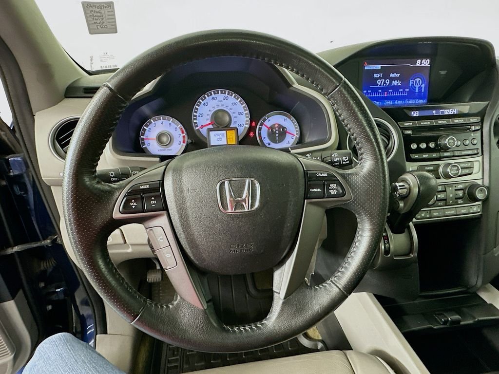 Used 2015 Obsidian Blue Pearl Honda EX-L image 12