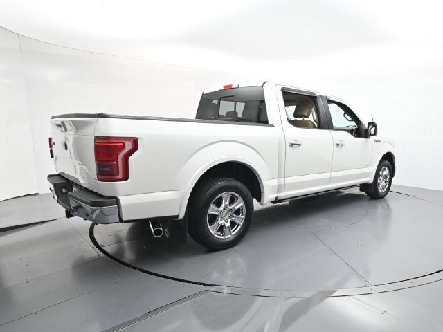 Used 2017 White Platinum Clearcoat Metallic Ford Lariat image 7