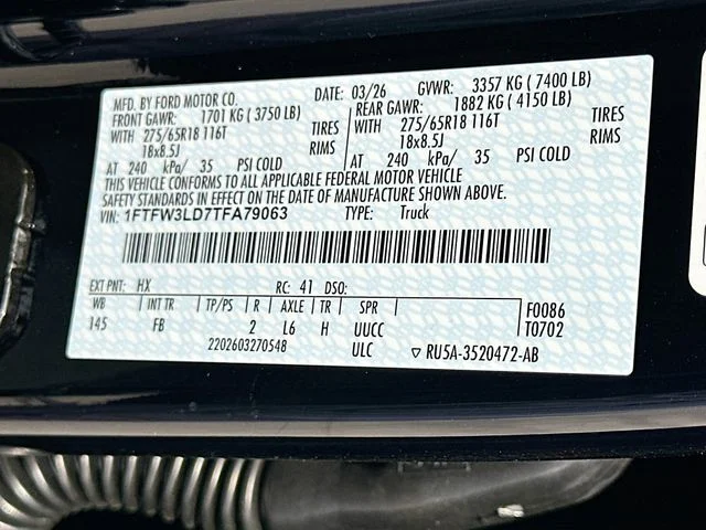 New 2026 Blue Ford XLT image 21