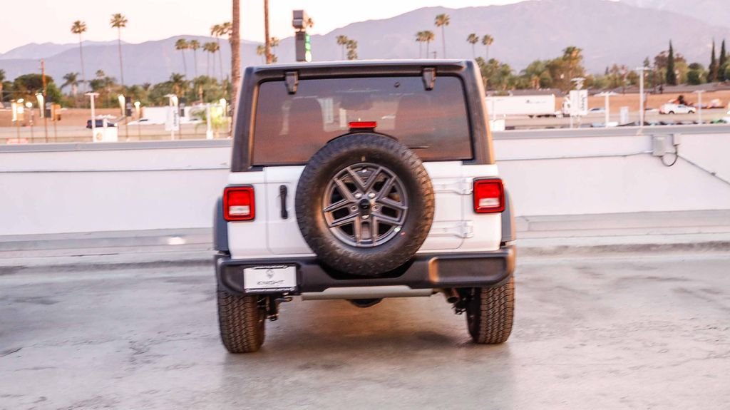 New 2026 Bright White Clearcoat Jeep Sport S image 8