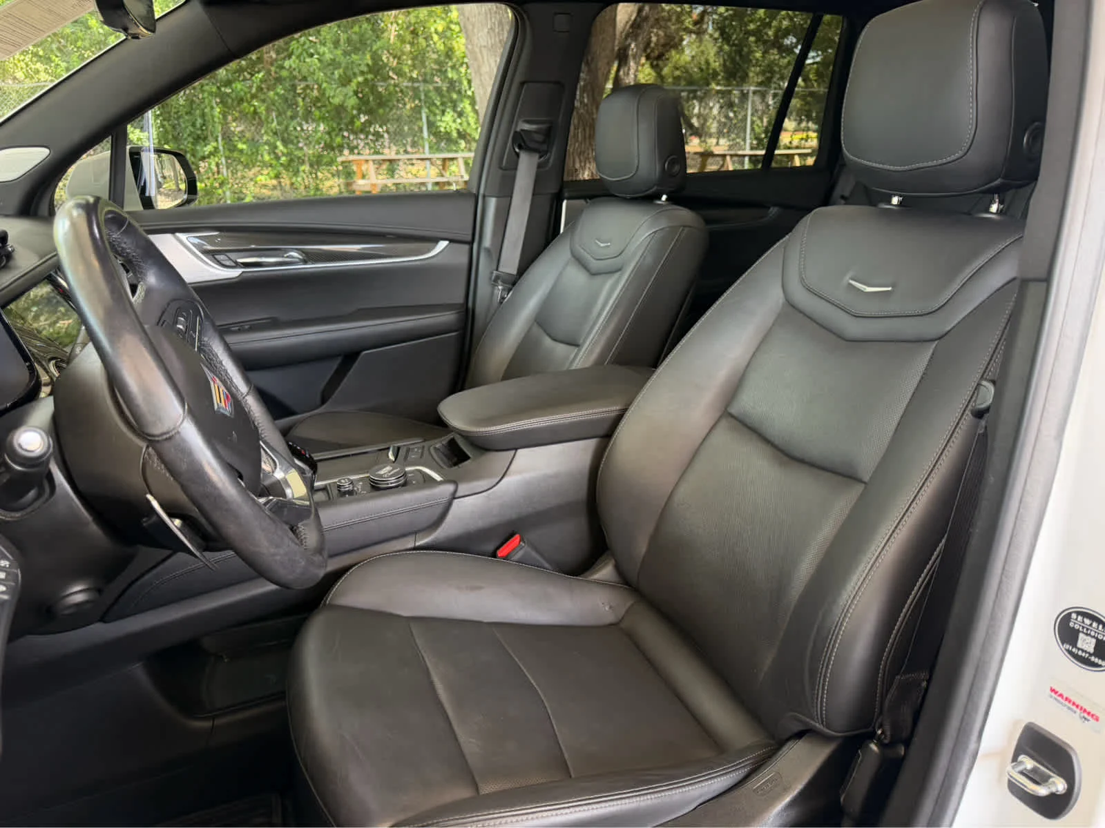 Used 2021 Crystal White Tricoat Cadillac Sport image 3