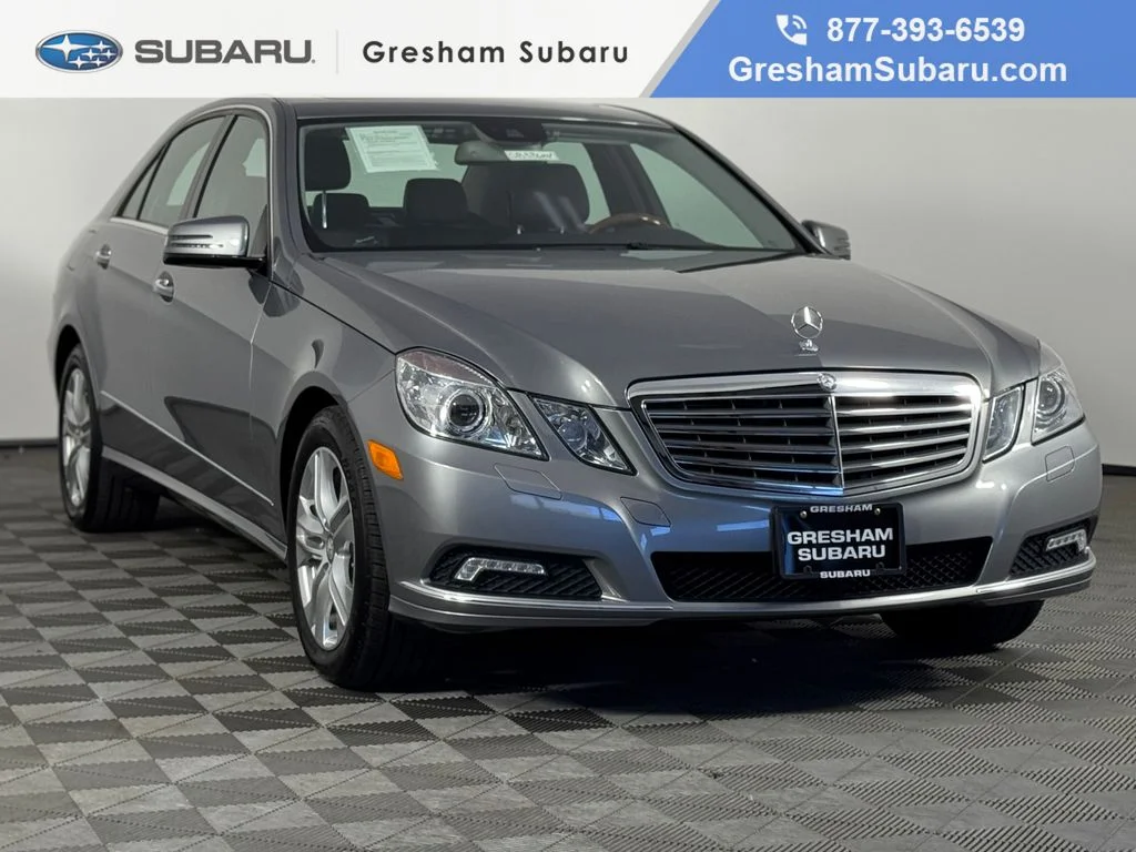 Used 2010 Iridium Silver Metallic Mercedes-Benz E 350 image 1