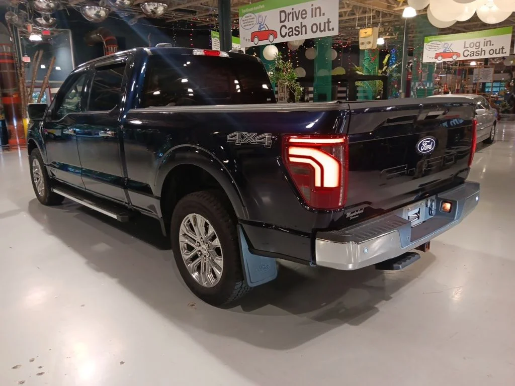 Certified Used 2024 Blue Metallic Ford Lariat image 16