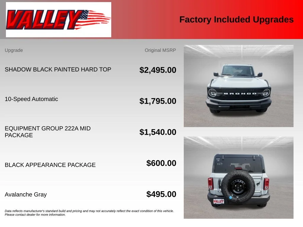 New 2026 Avalanche Gray Ford Big Bend® image 4