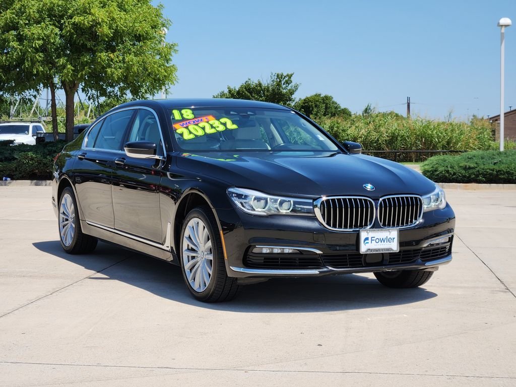 Used 2018 Black BMW 740i xDrive image 3