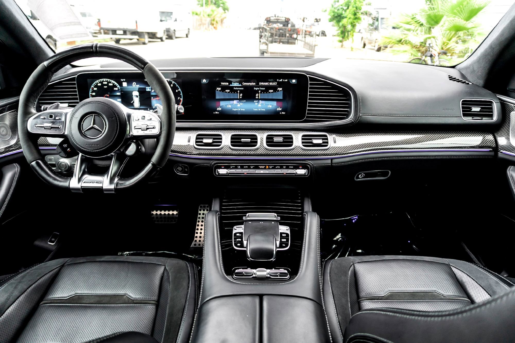 Certified Used 2021 Black Mercedes-Benz AMG® GLS 63 image 30