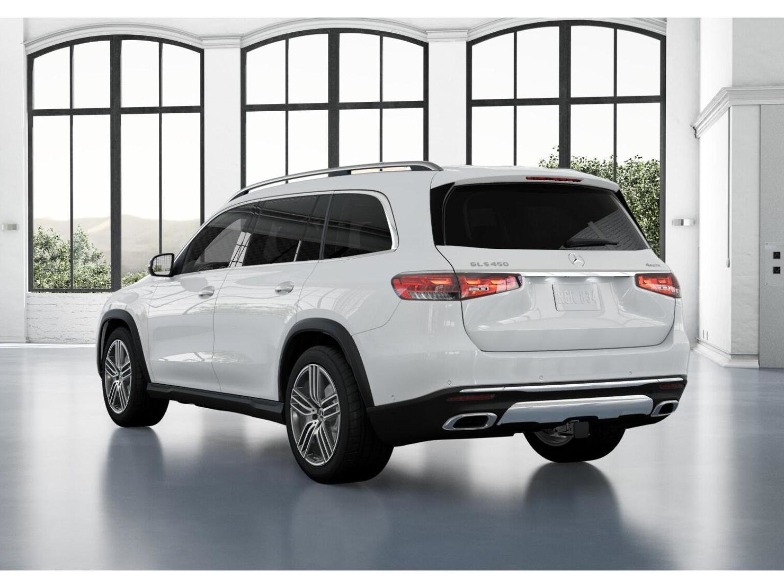 Certified Used 2025 POLAR WHITE Mercedes-Benz GLS 450 image 28