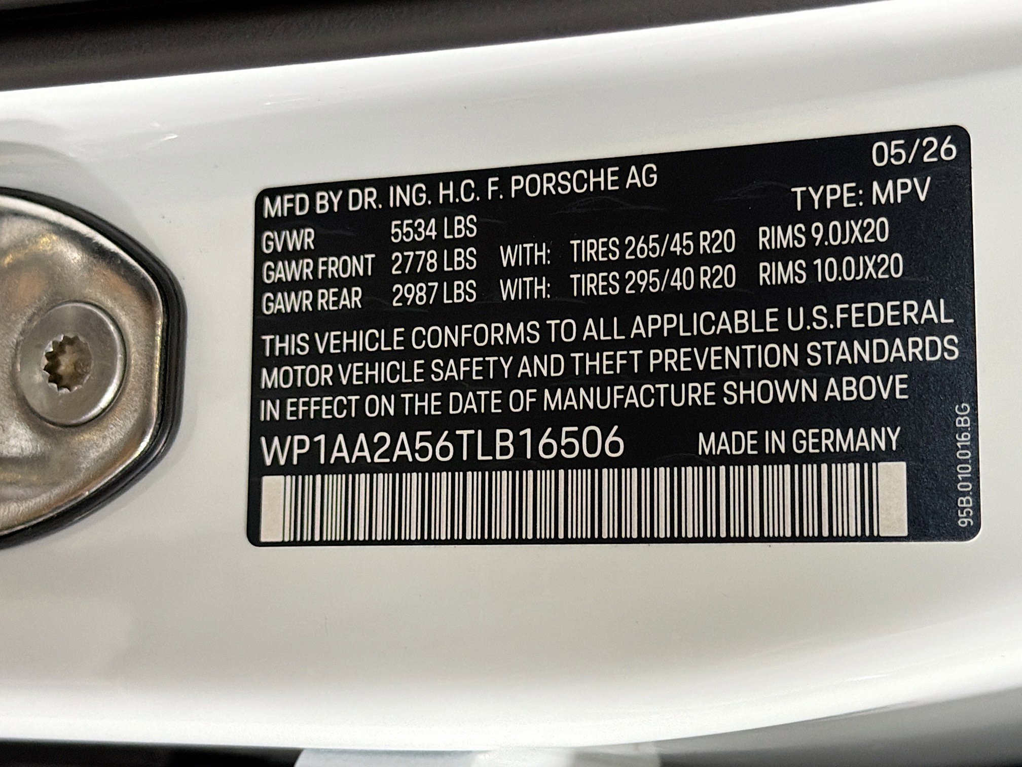 New 2026 White Porsche  image 42